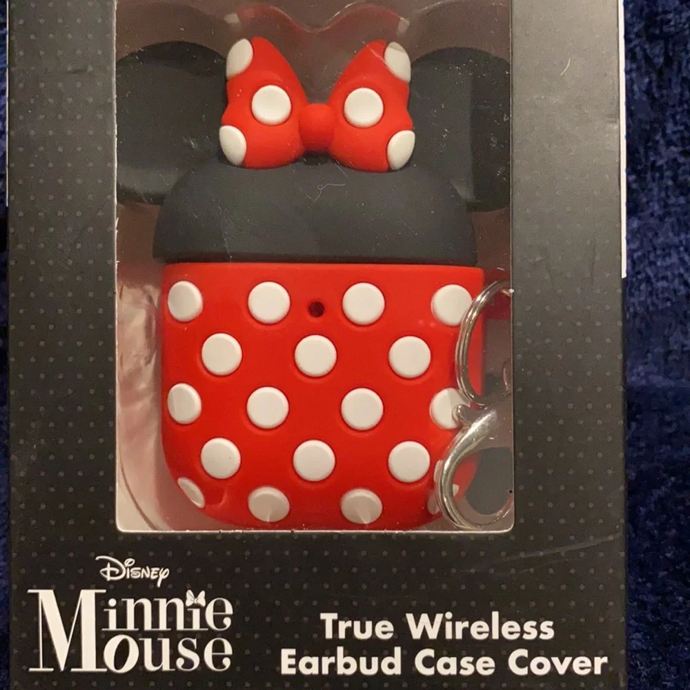 New Disney Minnie Mouse true wireless earbuds case cover